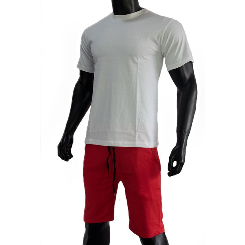 Herren T-Shirt Shorts Laufsport Casual Set_voghion.com