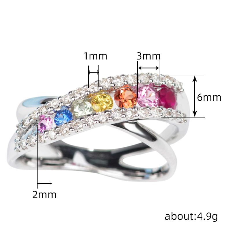 Ready Stock 2024 New Women's Magnetic Therapy Ring Torina Crystal Quartz Ionix for Weight Loss and Lymphatic Drainage Jewelry_voghion.com