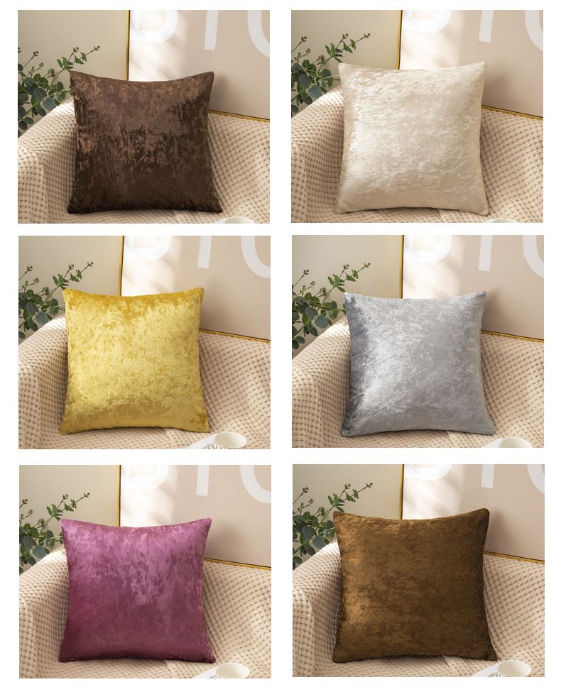Cuscino di supporto per la vita in velluto di ghiaccio di colore solido in tessuto di vendita calda grande_voghion.com