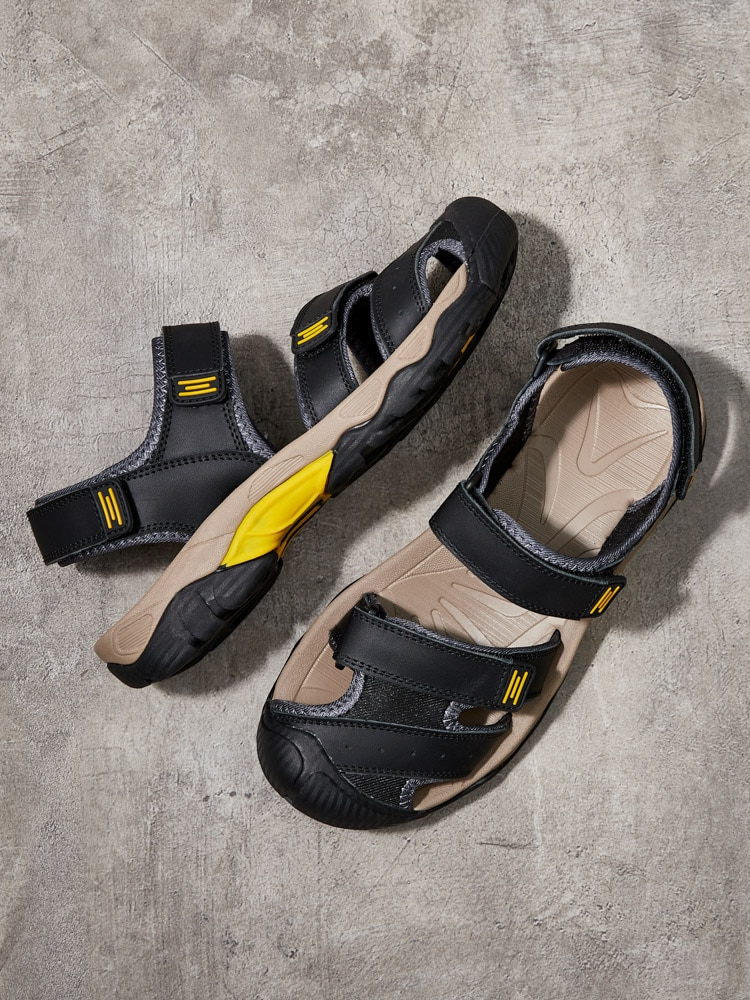 Summer New Genuine Leather Large Size 38-48 Fashion Slippers Men's Sandals Outdoor Beach Shoes_voghion.com