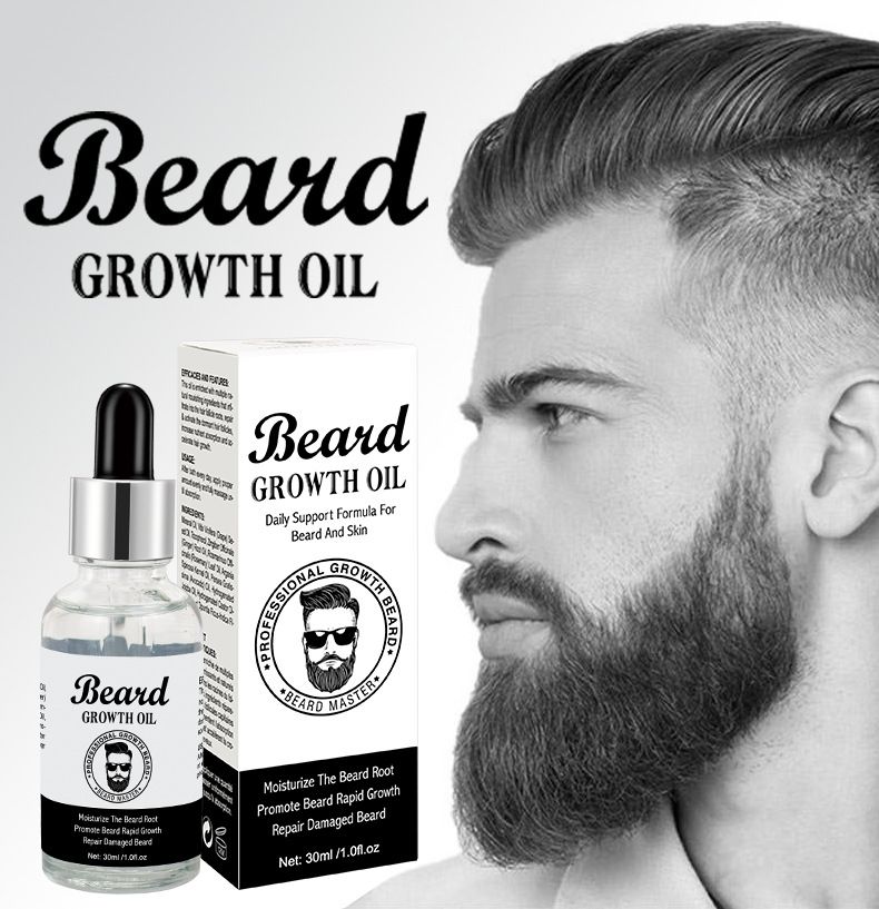 Liquido per la cura della barba con olio vegetale da uomo_voghion.com