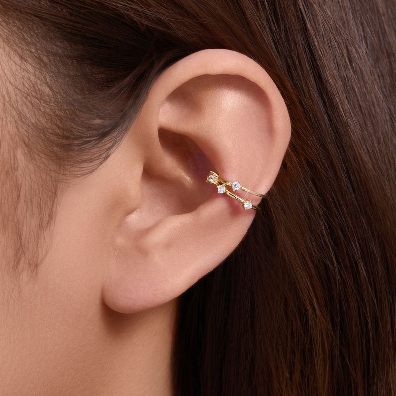 Orecchini a bottone geometrici in argento Sterling S925 con zirconi, gioielli da donna, orecchini a bottone minimalisti per lobi non forati, accessori di moda eleganti e alla moda._voghion.com