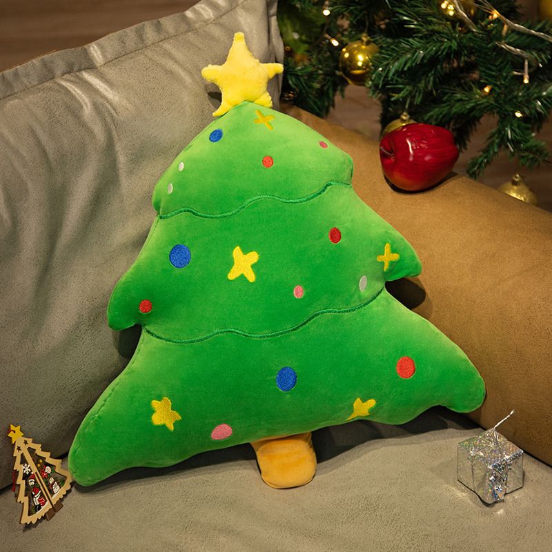 Pillow Home Sofa Seat Lumbar Support Christmas Tree Cushion Decoration_voghion.com