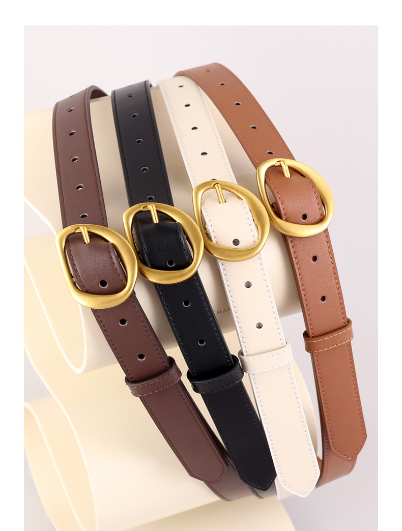 2023 neue Heiße Verkauf Top Schicht Rindsleder Kleine Fashion Echtes Leder Gürtel frauen Vielseitige Gürtel Dekoration Hosen Gürtel_voghion.com