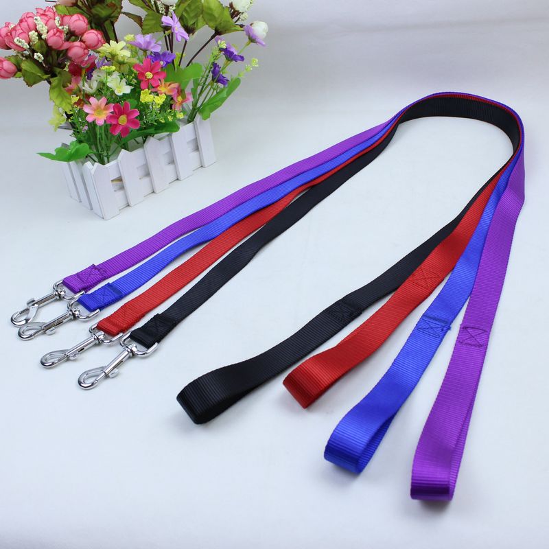 High-Quality Plain Nylon Pet Leash_voghion.com
