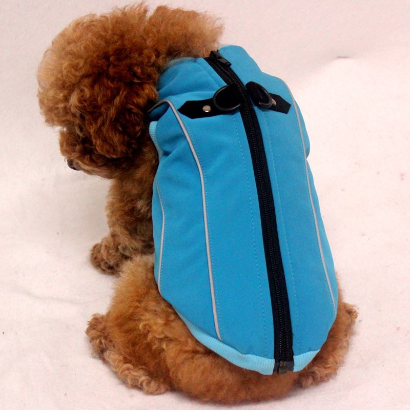 2025 wasserdichte reflektierende Outdoor-Haustierjacke Hund Wintermantel drei Farben_voghion.com