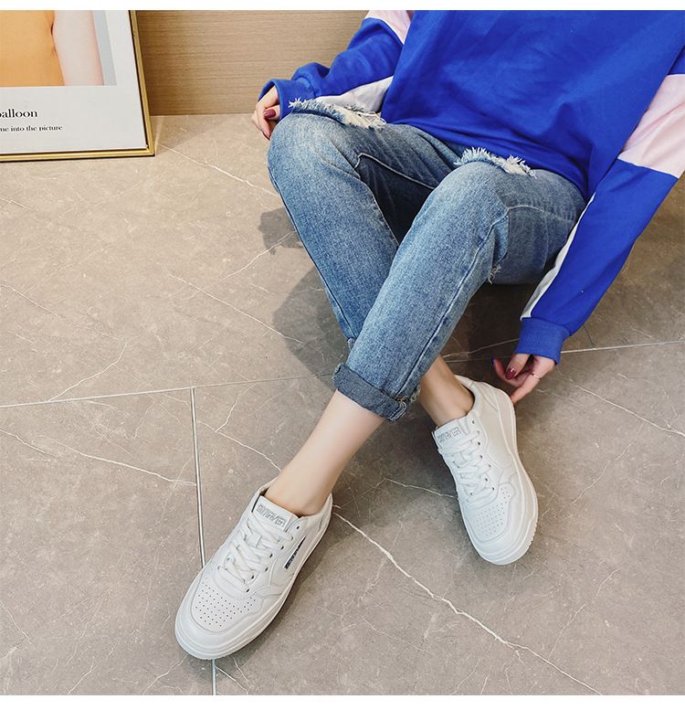 Instagram Genuine New Casual Women's Thick Sole Heightened Sneaker Board Shoes_voghion.com