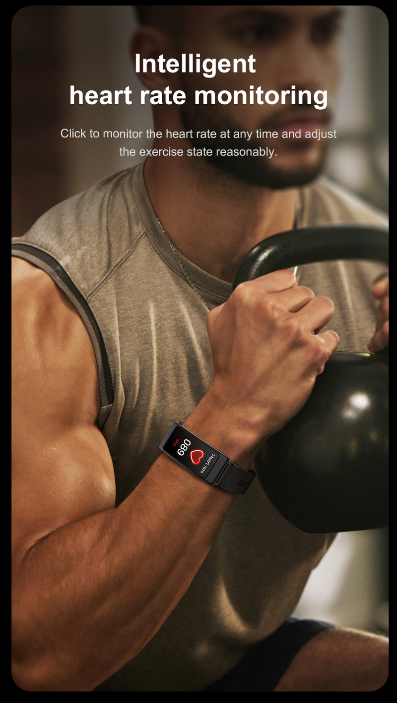 Smartwatch touch screen K13 con auricolari wireless, braccialetto intelligente 2 in 1_voghion.com