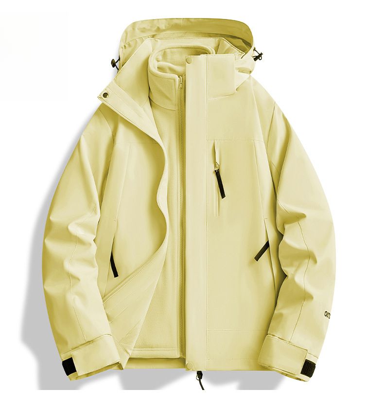 Giacca invernale autunnale, tuta da trekking staccabile 3 in 1 per uomo e donna, set da due pezzi, acquisto di gruppo_voghion.com