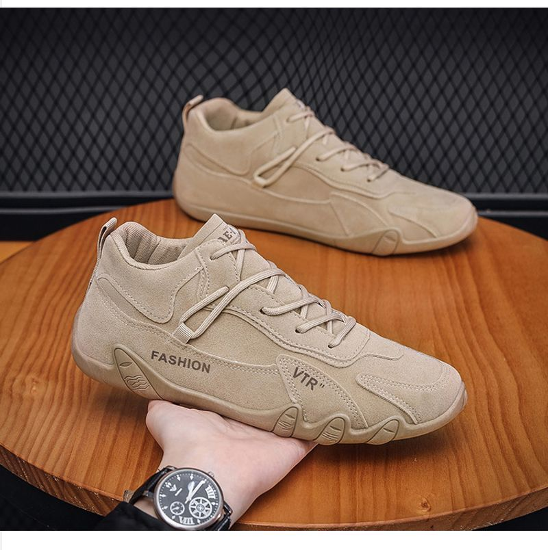 Spring Men's Breathable Site Work Non-slip Sneakers Casual Shoes_voghion.com