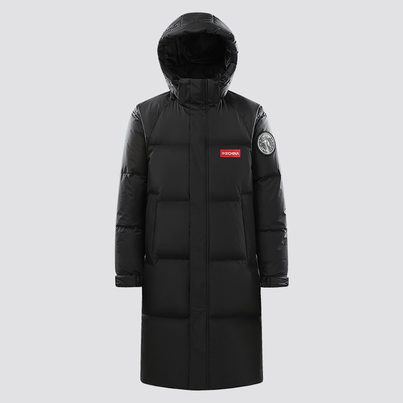 High quality couple winter hooded jacket live broadcast, casual warm down jacket, trendy brand, fashionable men_voghion.com