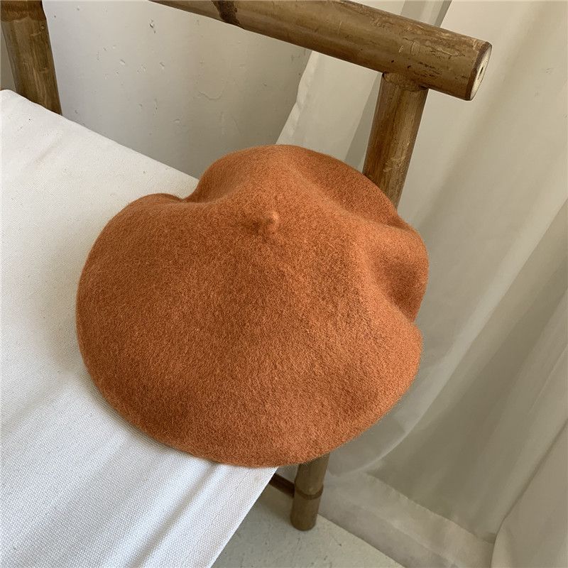 Neuheiten Elegante Wolle Künstler Maler Neue Winter Klassische Heiße Frauen Mädchen Weibliche Verdickte Woll Französisch Hut Baskenmütze Kappe Gorros_voghion.com