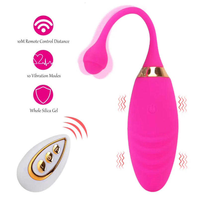EggsBullets 10 velocità uovo vibrante l palla telecomando senza fili uova di salto giocattoli del sesso vibratore per le donne anale GSpot 2024 nuovo_voghion.com