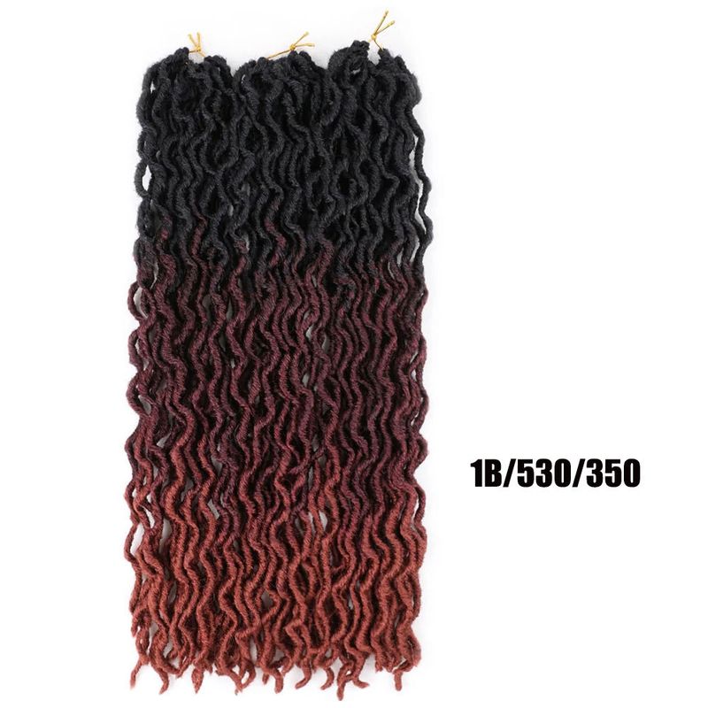 Curly Gypsy Synthetic Wig African Dreadlocks Crochet Hair Extensions Gypsy Locs Wigs_voghion.com