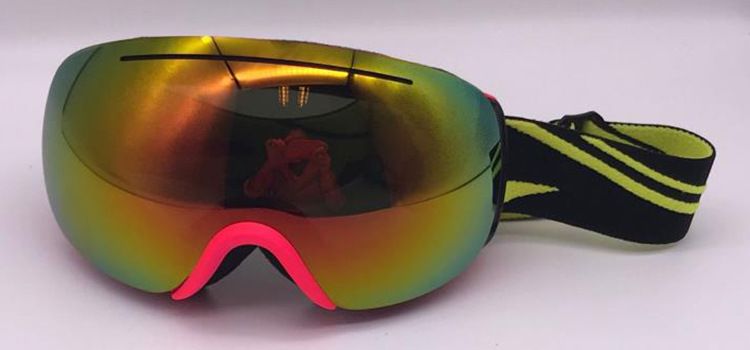 2020 double-layer anti fog and large spherical surface that can card myopia ski equipped with snow goggles_voghion.com