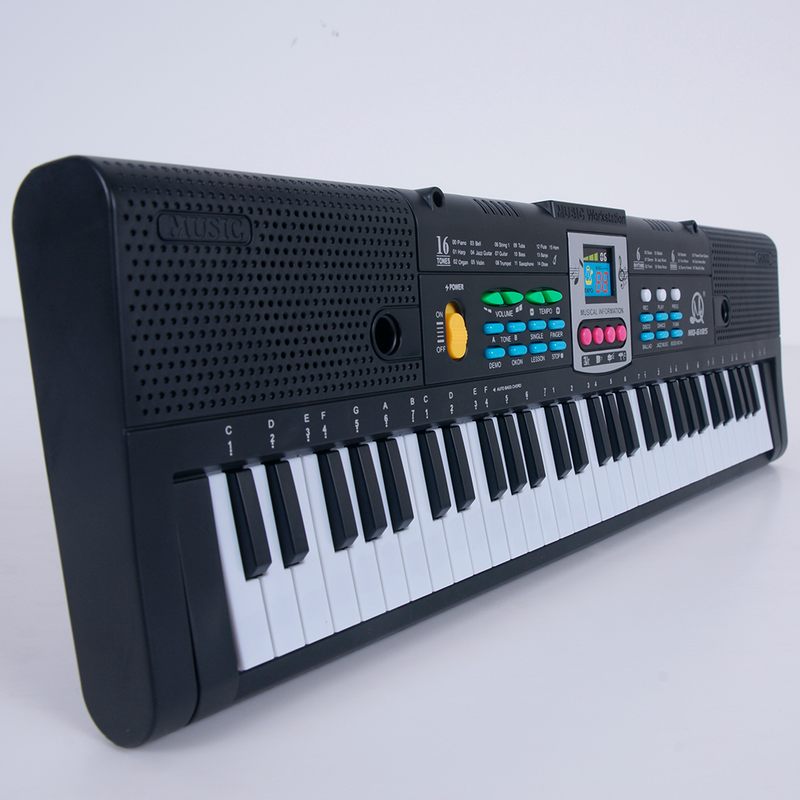 ToysMall 61 Key Multifunction Digital Electronic Music Piano Keyboard Toy With Microphone_voghion.com