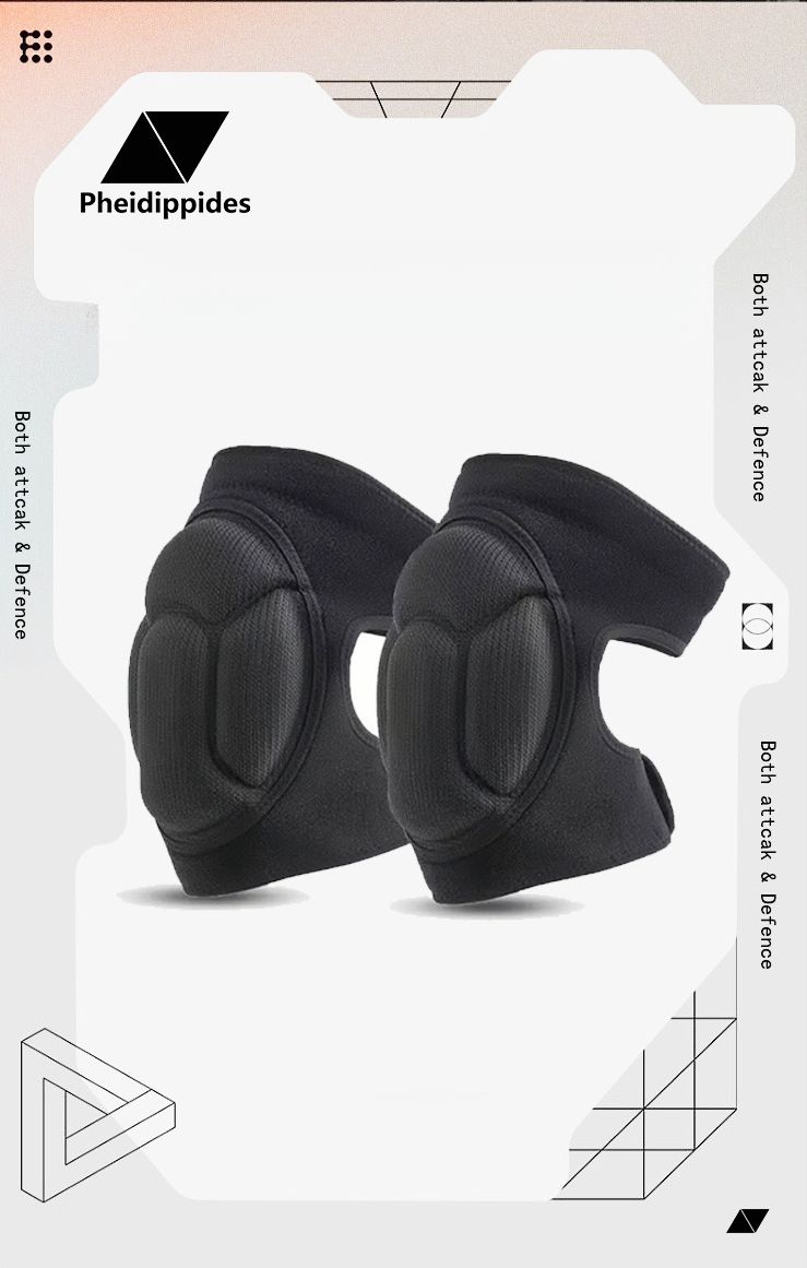 Knee Elbow Pads EVA Turtle Shell Anti-Fall Kneeling Work Labor Protection Roller Skiing Ice Skating Worship Shock_voghion.com