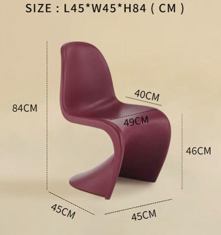 Duoduo Nordic Home Modern Plastic Dining Ins Style Negotiation Internet Celebrity Rückenlehnenstuhl Langlebiger Make-up-Hocker_voghion.com