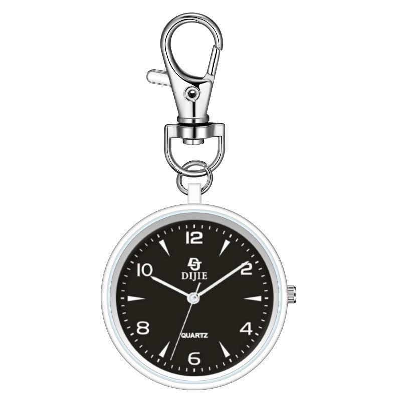 Watch Pendant Keychain hanging watch Nurse watch Clear small student pocket watch Large number quartz watch_voghion.com