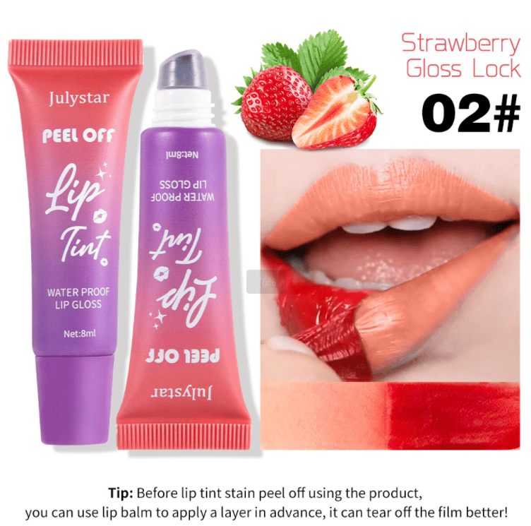 PSJ701-049N Peel-off Lip Color And Moisturizing Fruit-flavored Lip Gloss 6-color Peel-off Lip Color With Velvet Texture Lasting 24h. Individual Unit 8ml Matte With Color Enhancement Effect. Lip Glo_voghion.com