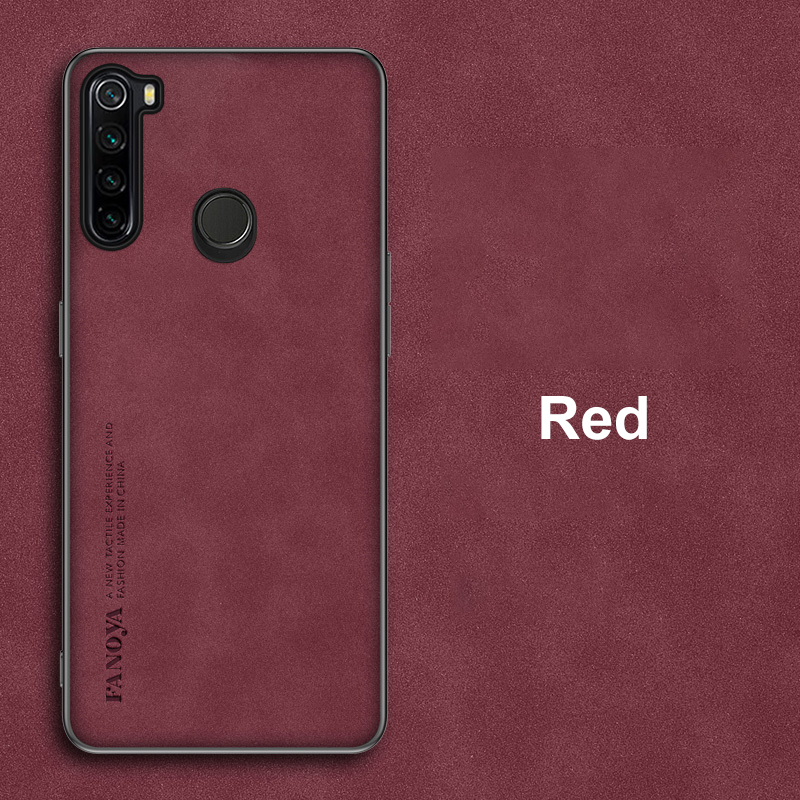 Capa de couro PU de luxo para Xiaomi Redmi Note 8 Pro 8Pro, capa de silicone fosco com proteção para Redmi Note 8 Pro C_voghion.com