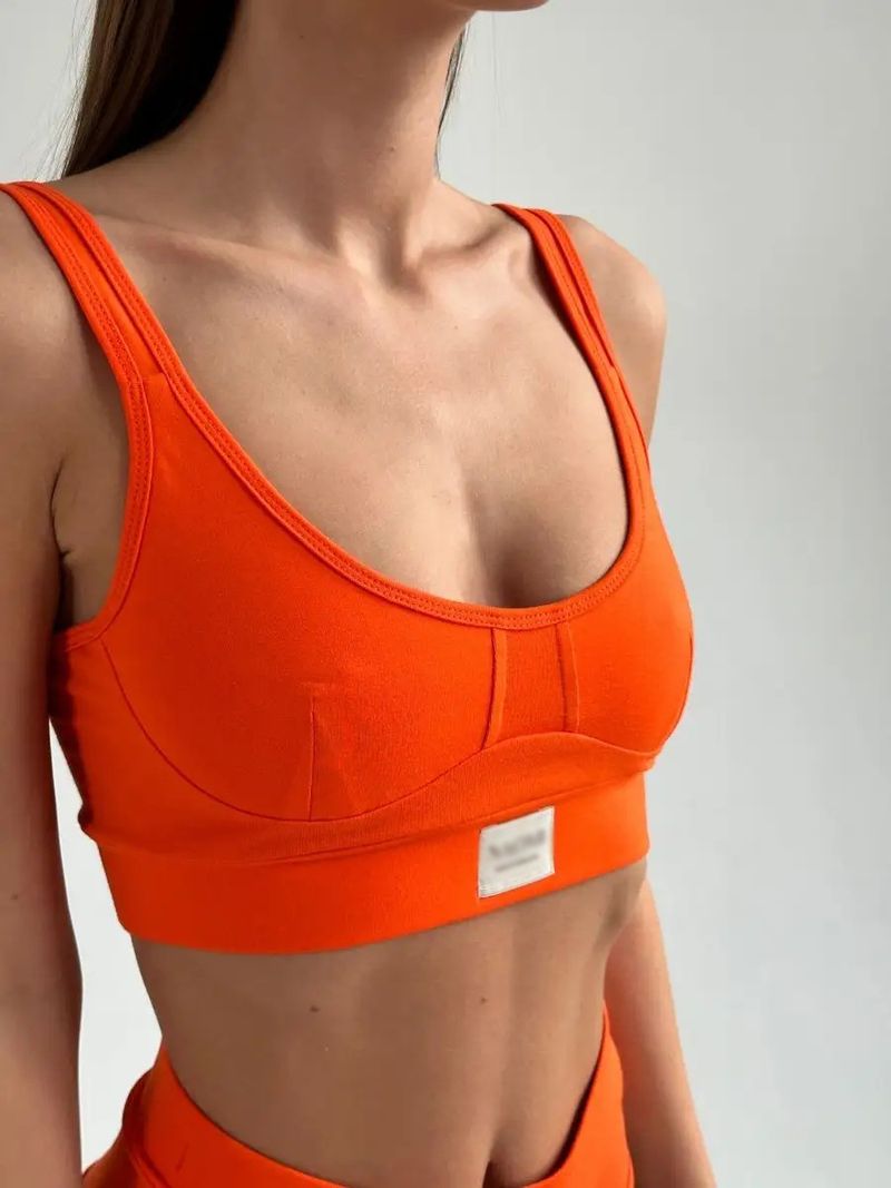 Women's High-Performance Sports Bra - Breathable Workout Crop Top With Backless Design, Stretchy & Supportive For Gym, Yoga, Running_voghion.com