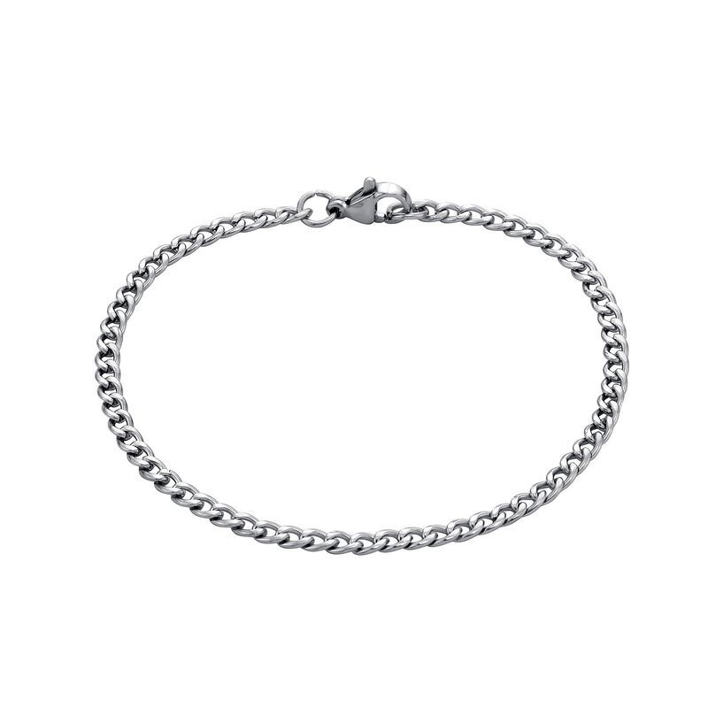 Pulseras con dijes de moda para mujer, collar cubano de hueso de aleación, cadena para el cuello, pulsera con personalidad apilable de hip hop_voghion.com