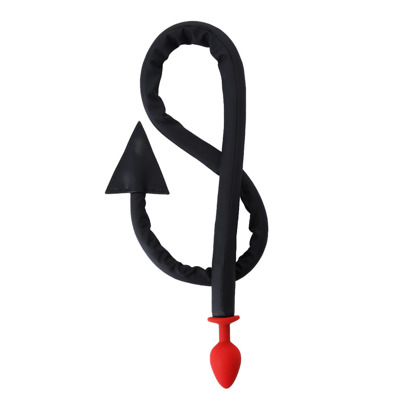 Whip Advanced Sex Toys Tools Alternative Black Devil Tail Voksne Produkter Silikon Rød Analplugg_voghion.com