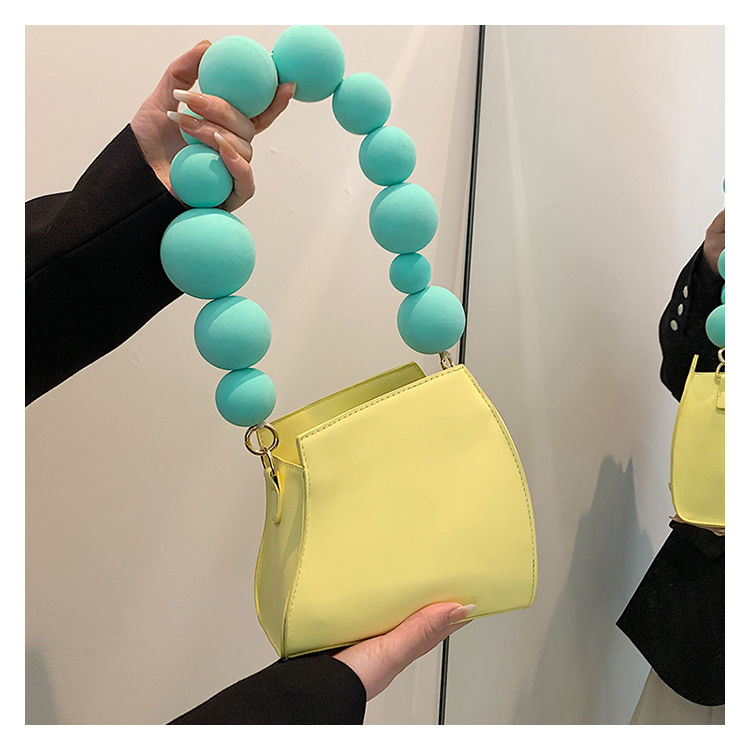 Tangzhu ins borsa a forma di palla a bolle design di nicchia banana per donna 2023 nuova versatile borsa a tracolla con una spalla_voghion.com