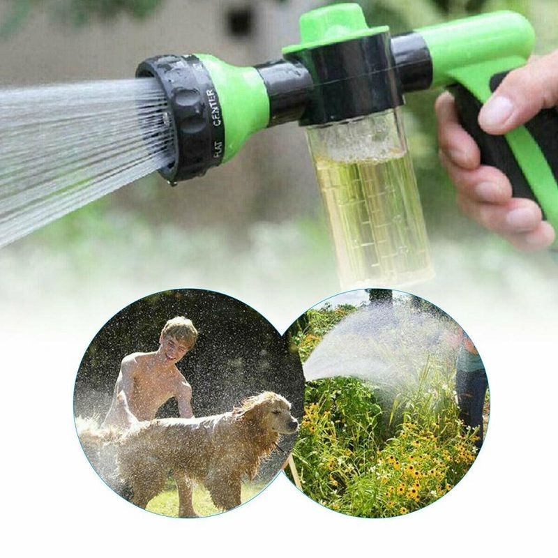Pet Shower Nozzle Sprayer Hose Dog Shower Gun 3 Mode Adjustable Pet Wash Cleaning Bath Water Foam Soap Sprayer Dog Clean Tools_voghion.com