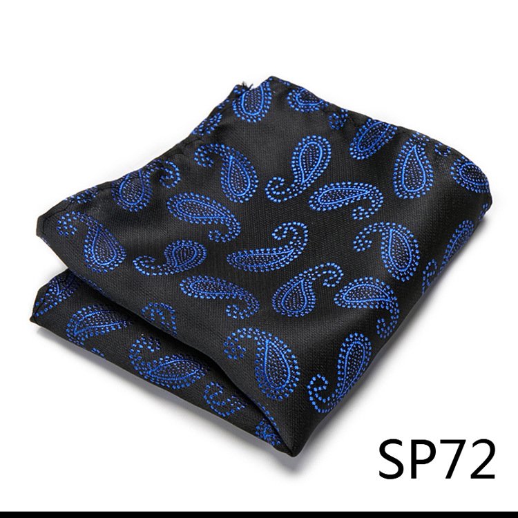 Heren Brits patroon effen kleur polyester zijden vierkante sjaal bruiloft pak zakdoek overhemd klaar op voorraad_voghion.com