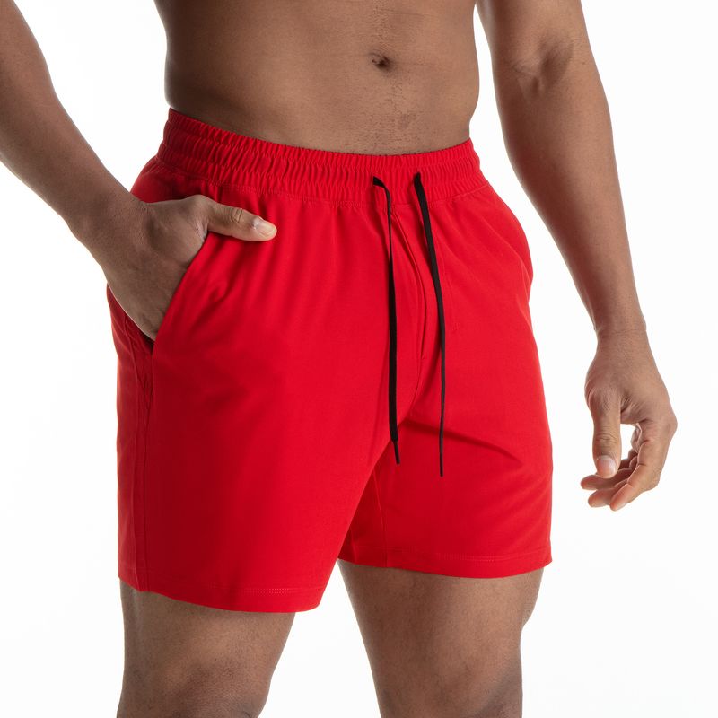 Men's Multi-Sport Training Shorts - Lightweight & Quick-Dry For Running Pickleball & Gym (4-Way Stretch UPF50+ Black/Blue S-XXL)_voghion.com