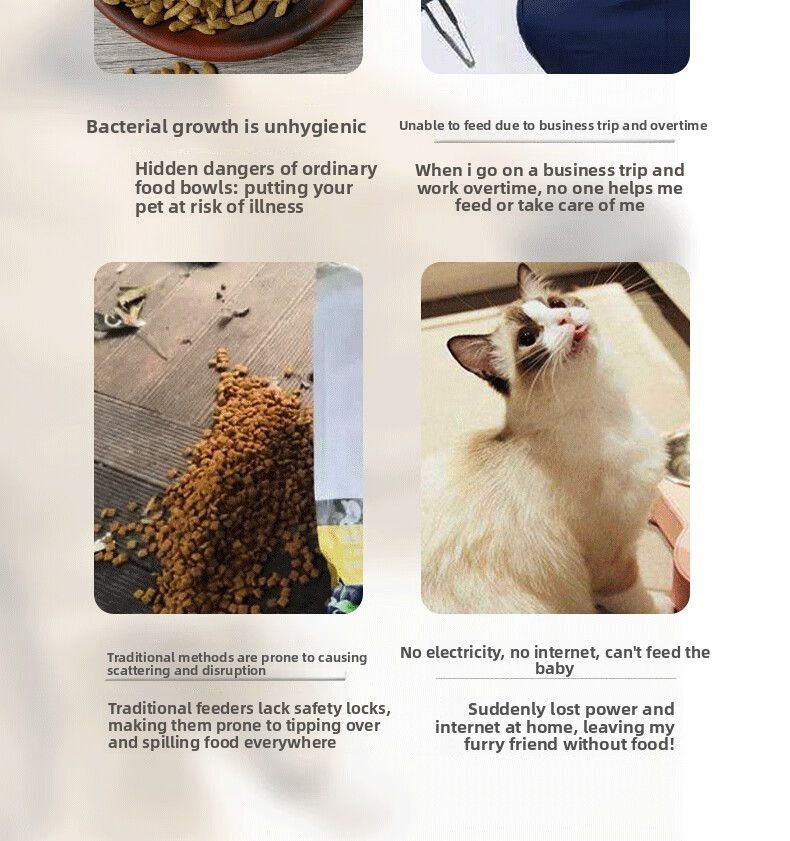 FURPIPI Smart Pet Feeder With Timer, WiFi Remote And Night Vision For Cats And Dogs_voghion.com
