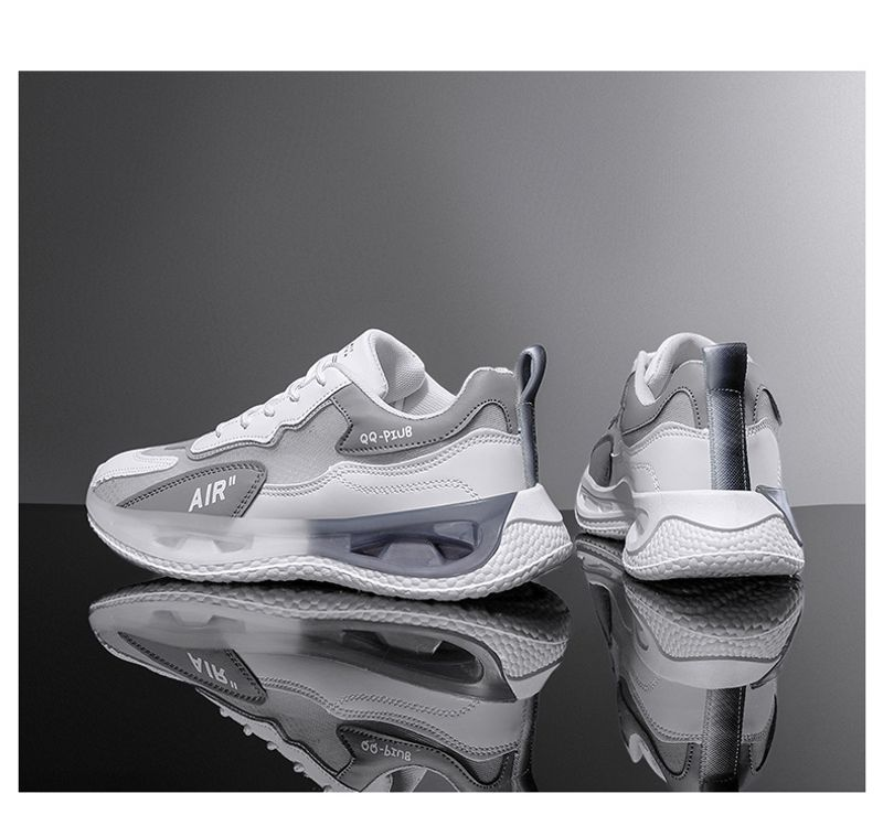 Męskie lato 2024 Nowe buty sportowe Popcorn Running Mesh dla studentów Outdoor Leisure Shoes_voghion.com