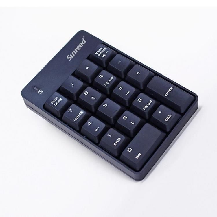 Sunreed Keypad Desktop Notebook Financial Accounting Cashier Wireless Digital Key Mouse Suit_voghion.com
