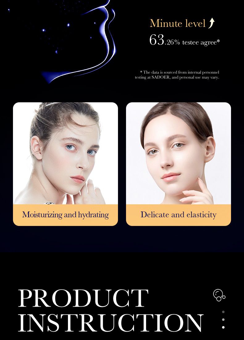 Crème hydratante visage au collagène Full English Pearl 70 g SADOER_voghion.com