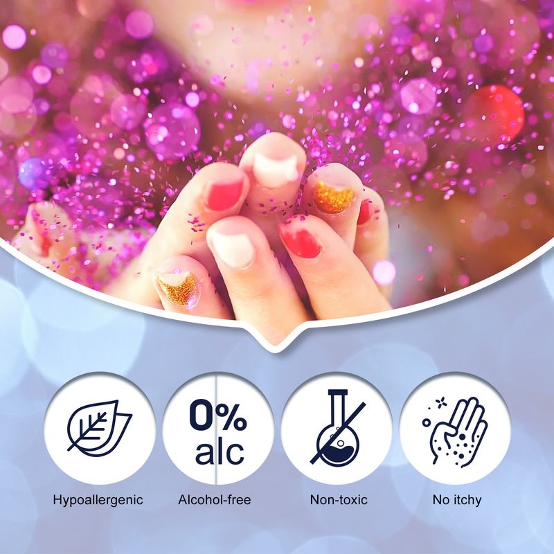 Jaysuing glitter spray face body clavicle hair highlight spray evening atmosphere brightening glitter_voghion.com