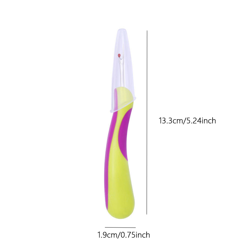 1Pcs Thread Remover Double Colour Covered Cross Thread Embroidery Thread Remover Manual Buttonhole Opening_voghion.com
