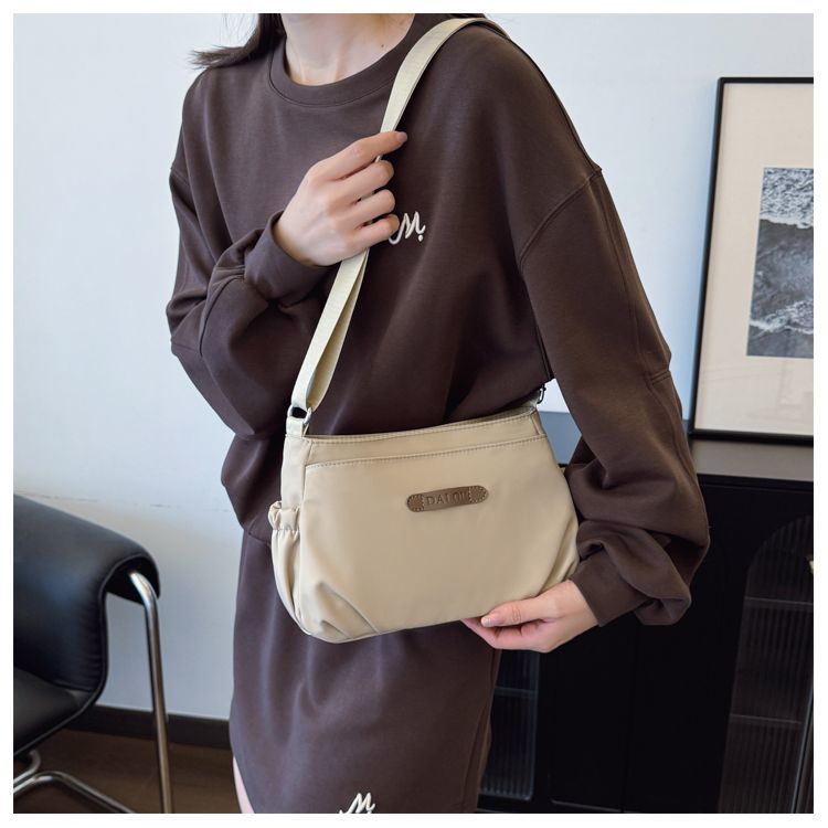 Oxford Cloth For Women, Lightweight Multi-layer Nylon Canvas, Mother's Middle-aged Women's Single Shoulder Crossbody_voghion.com