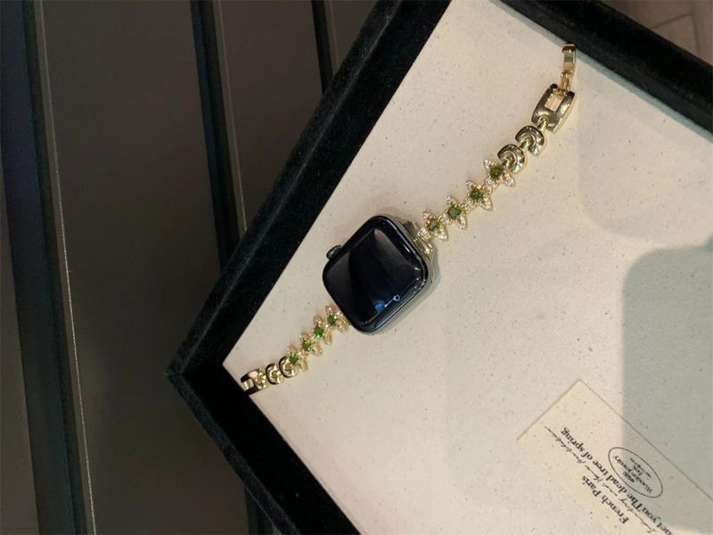 Uhrenarmband für iWatch 42/44/45/46/49 mm 38/40/41 mm Metall-Mode-Uhrenarmband für Uhrenserie Ultra2 Serie 10/9/8/7/6/5/4/3/2/1_voghion.com