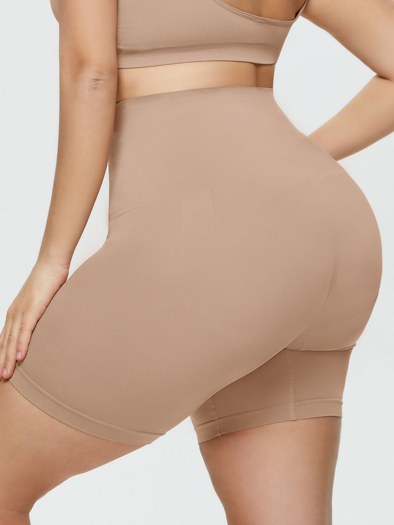 hip lifting and belly tightening pants, enhanced version, belly tightening high waisted safety pants, slimming pants without curling_voghion.com