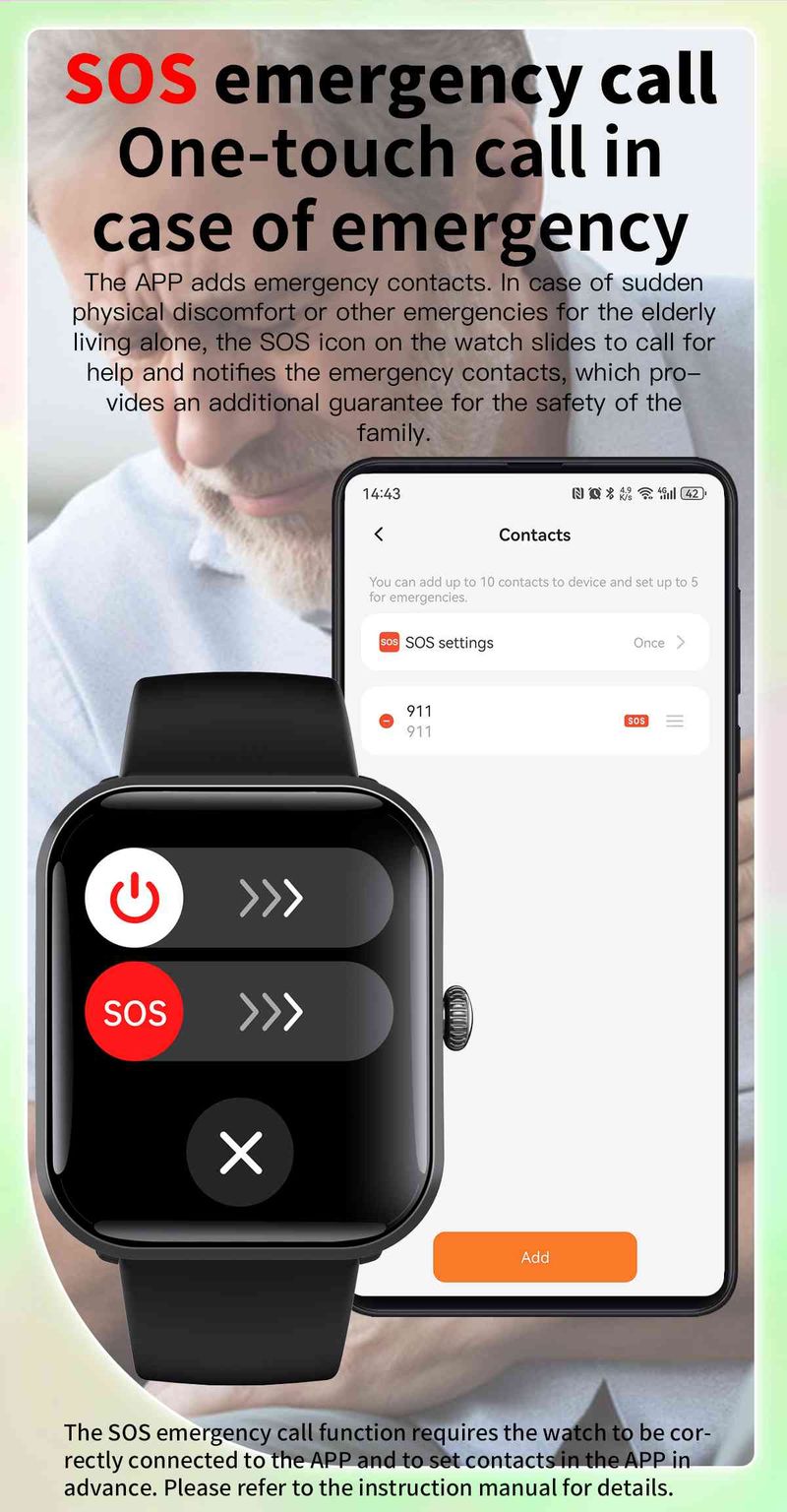 High Quality Unisex Smartwatch Square IPS Display Heart Rate Tracker Android IOS IP67 Magnetic Music Player Silicone_voghion.com