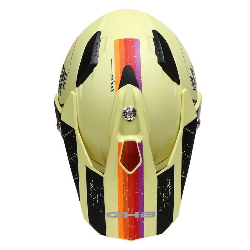 Motorradhelm Offroad-Rallyehelm Vollschutz Rennmotorradhelm Mountain Speed Abstiegshelm_voghion.com