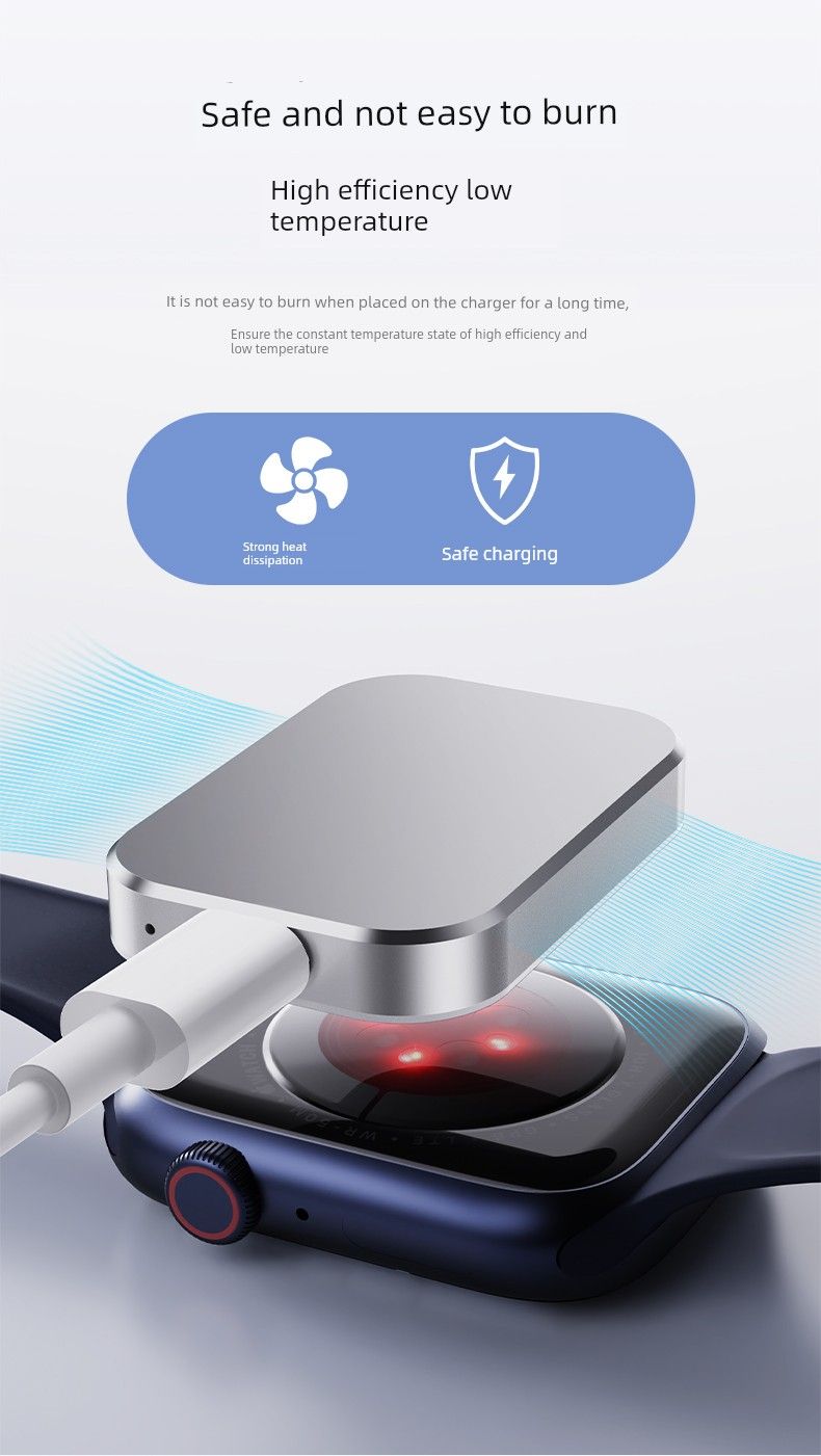 Applicable To Iphone IphoneWatch Watch Charger Lighing Interface IWatch Wireless Magnetic Fast Head Type-c Charging Cable_voghion.com