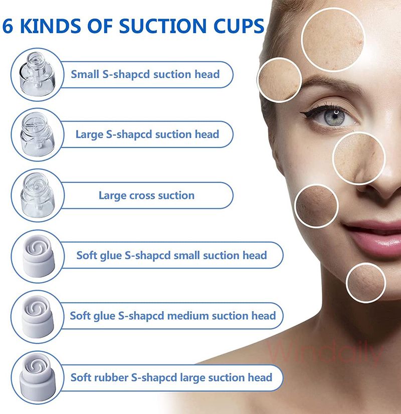 2024 Blackhead Remover Pore Vacuum Cleaner Elektryczny Micro Small Bubble Facial Cleansing Machine USB Akumulatorowe urządzenie kosmetyczne_voghion.com