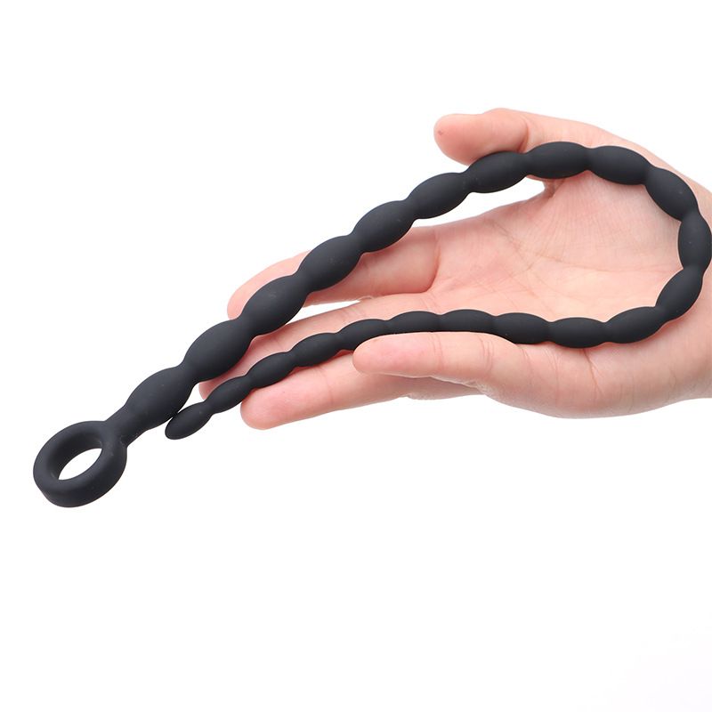 LuvBox Varilla Extendida Bolas Uretrales de Silicona para Hombres Juguetes Sexuales para Adultos Extractor de Semen Ojo de Caballo Productos Eróticos SM_voghion.com