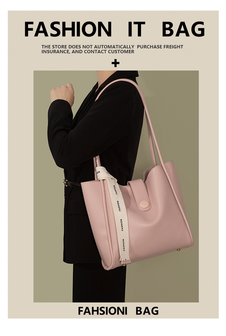 Χειμερινές Νέες Τσάντες Μόδα Ρετρό Τσάντα πεθεράς μεγάλης χωρητικότητας Niche Design υψηλού επιπέδου tote τσάντα ώμου γυναικεία_voghion.com