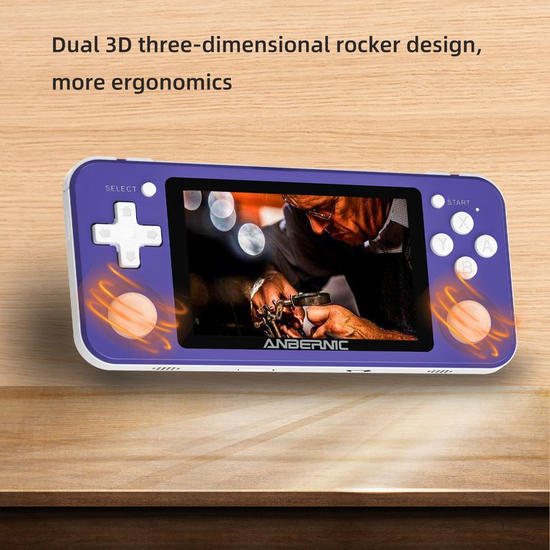 ANBERNIC RG351P Retro RK3326 64G Open Source System 3.5 Inch IPS Screen Portable Handheld Game Console RG351 Gaming_voghion.com