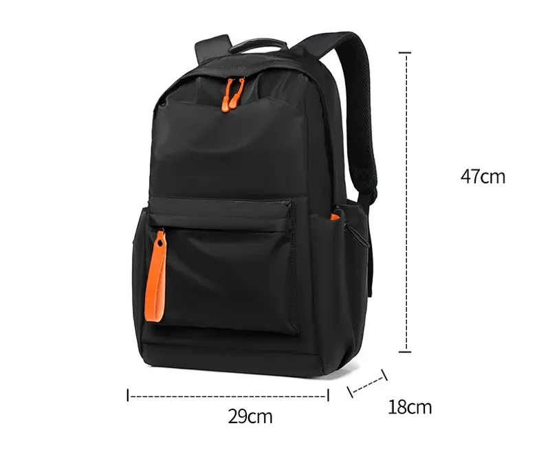 Einfarbig gewaschen business pendler dators mugursoma männlichen hipster student tasche_voghion.com