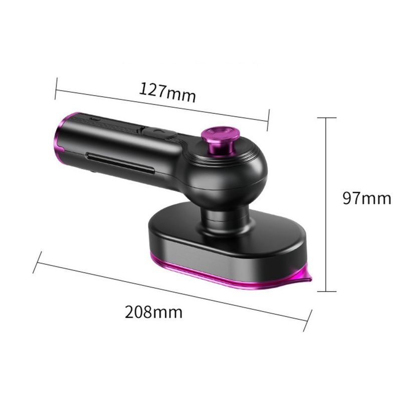 Portable Mini Small Rotating Folding Electric Iron Handheld Garment Steamer_voghion.com